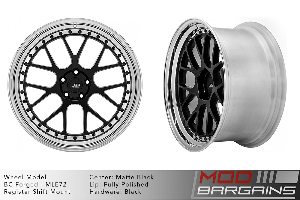 BC Forged LE72 / MLE72 Modular Wheels 18-22 Inch - All Makes & Models